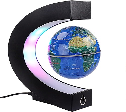 Schwebender globus mit - schwebender,