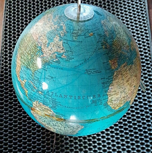 Beleuchteter tischglobus - beleuchteter,