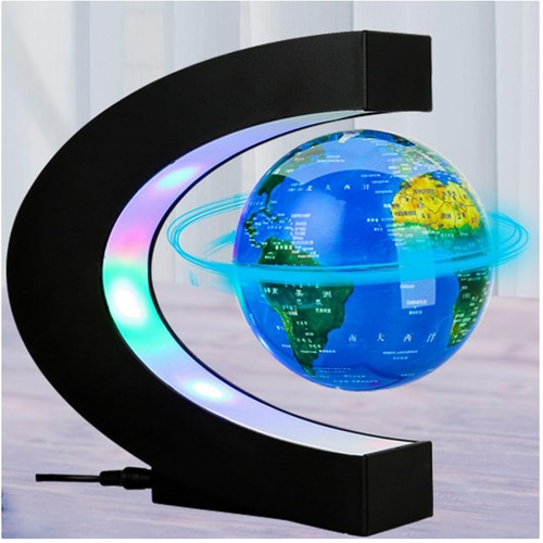 Schwebender globus mit led - schwebender,