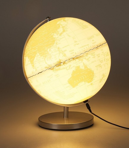 Led globus weltatlas weltkugel - led,