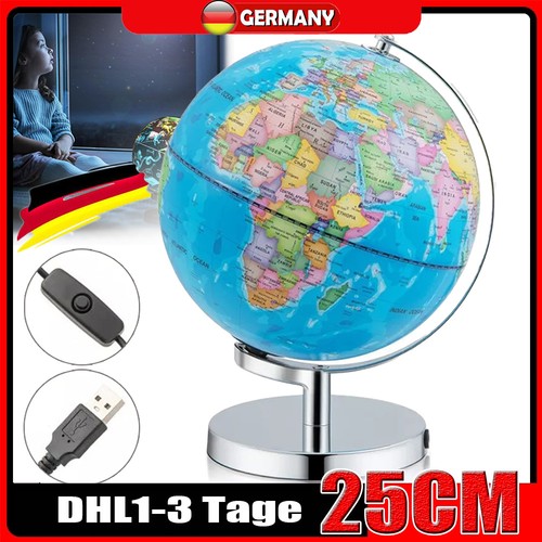 Globus beleuchtet mit - , led