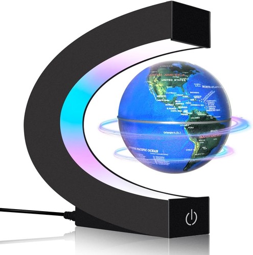 Schwebender globus mit - schwebender,
